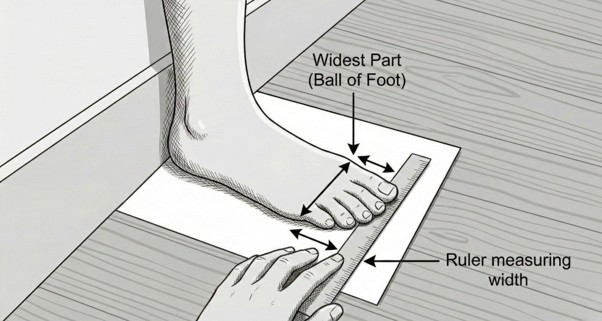 Shoes for Wide or Narrow Feet