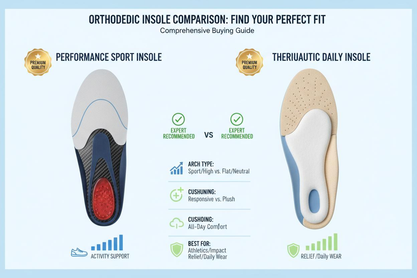 Right Insoles for Shoe Comfort